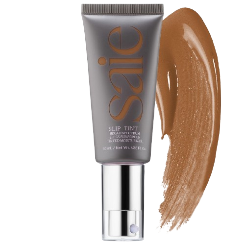 SAIE - Slip Tint – Lightweight Tinted Moisturizer with Mineral Zinc SPF 35 and Hyaluronic Acid