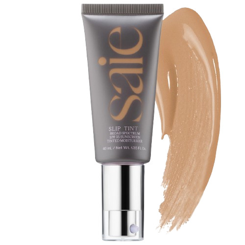 SAIE - Slip Tint – Lightweight Tinted Moisturizer with Mineral Zinc SPF 35 and Hyaluronic Acid