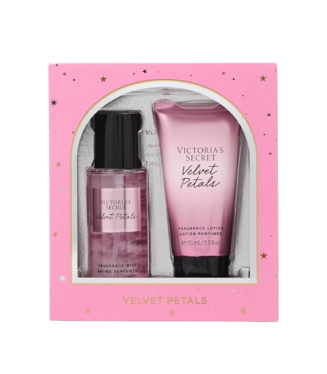 Victoria's Secret - Velvet Petals 2 Piece Mini Mist & Lotion Gift Set